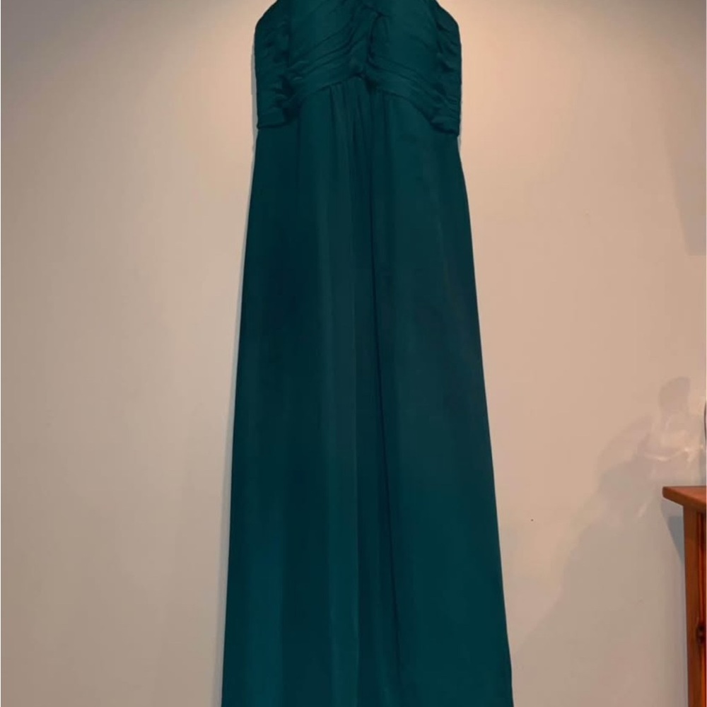 Elegant Dark Green/ Teal Dress